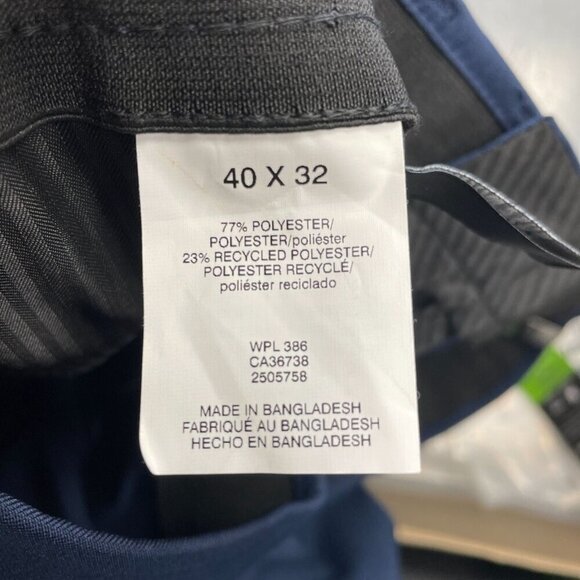 NEW Kenneth Cole Reaction Techni-Cole Men's 40x32 Slim Fit Performance Pants - Picture 7 of 8